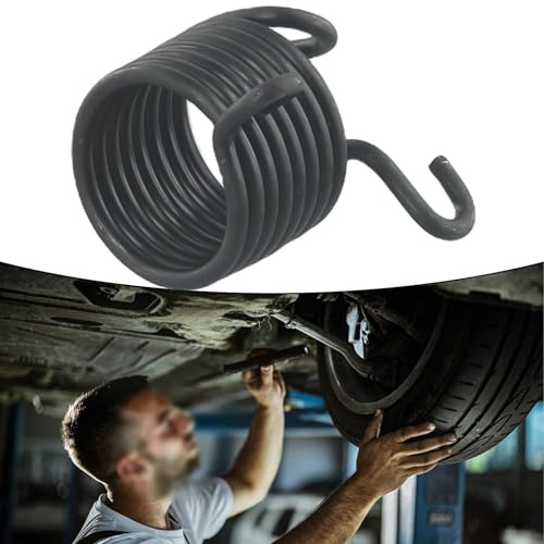 Ressort de retenue pour marteau pneumatique - Acier au carbone - Bobine à 8 tours, diamètre extérieur 35 mm / diamètre intérieur 28 mm, noir, pièce de rechange robuste pour poussière