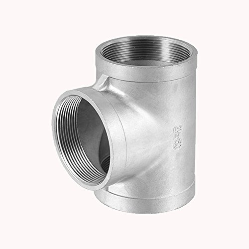 Edelstahl Gewindefittings T-Stück 3xIG 1 1/2