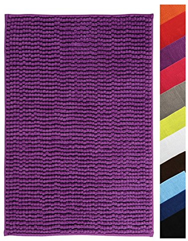 Chenille badmatta 40X60 cm PURPURAA