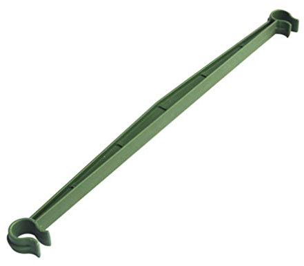 Cabilock 24pièces Connecteur De Cadre De Jardinage Tiges De Connexion Plastique pour Plantes Grimpantes Supports De Bielle Réutilisables pour Tomates Et Concombres