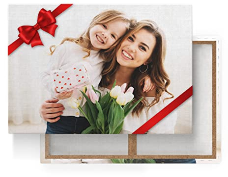 Estika Ihr Foto auf Leinwand - 30x20 cm - Fotogeschenke mit eigenem foto, Leinwand bilder, Personalisierte