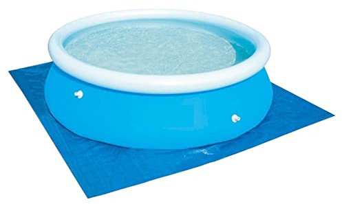Quadratisch Pool Bodenplane,Frame Pool Reißfest Poolunterlage,Poolabdeckung,Stahlrahmenpool Bodenschutz,Bodenplane für Aufblasbar Planschbecken,Swimmingpool Bodenschutz Unterleg Poolzubehör 250x450cm