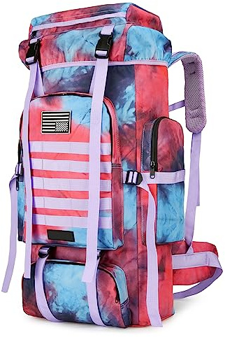 Wanderrucksack für Herren, 70 l/100 l, Camping-Rucksack, Militärrucksack, Molle-Rucksack, 3 Tage Assault Pack zum Klettern
