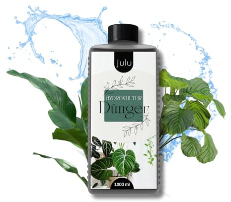 Q Grow Innovative Aqua Tools DH01 Dünger XL für Hydrokultur Zimmerpflanzen, mehr als 400l Gießwasser, hydro Dünger flüssig - kräftige und gesunde Pflanzen - 1000 ml