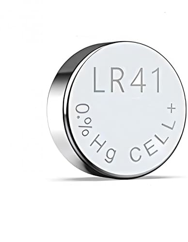 SIMPLETEK - 1 pile 1,5 V LR41 AG3 à bouton, idéal pour les montres, thermomètres et appareils électroniques