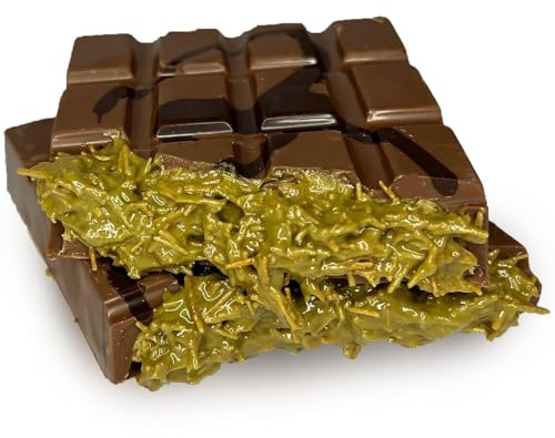 Dubai Style Schokolade 187g (XL) mit Pistazie & Kunafeh - Nach Top Rezeptur! Virale Hype Schokolade - EXTREM Schneller Versand (187g, Milchschokolade)