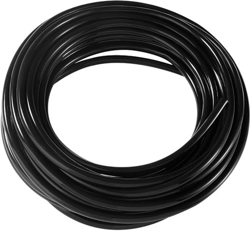 VooGenzek 9m Tuyau d'irrigation Micro, 4/6 mm Iigne de Distribution Vierge, Irrigation Système Micro Tuyau, pour Système d'irrigation de Jardin