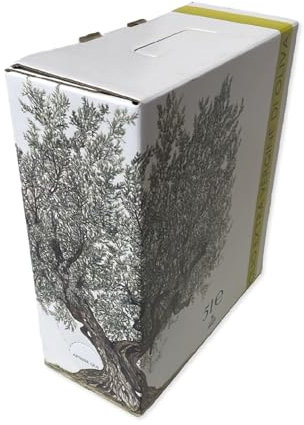 TravelBox 20 Bag in Box 5 Litri - Sistema di Packaging Sottovuoto con Sacco Barriera Ossigeno e Scatola in Cartone Ondulato, Ideale per Liquidi, Conservazione Prolungata e Sicura (20)