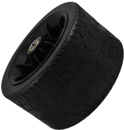 HORIALENCE Roues Et Pneus Robustes De Remplacement pour Brouette Chariot Scooter De Jardin Accessoires avec Conception Anti-crevaison Et Double Roulement