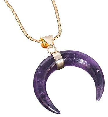 Collier En Cristal Pour Femme, Pendentif Croissant De Lune Enroulé En Fil De Fer, Arbre De Vie, Pendentif En Cristal De Guérison, Chaîne En Or, Bijoux Spirituels, Cadeaux Gothiques De Sorcière P