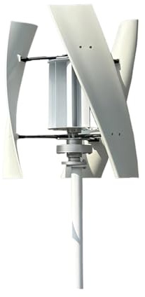Aerogenerador Turbina eólica de 3KW, planta Maglev eje Vertical, generador alto voltaje, molinos viento 12V, 24V y 48v(48V)