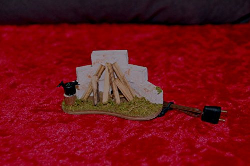 Kolbe, Krippen Zubehör, Lagerfeuer, 3,5 V.,K119/19