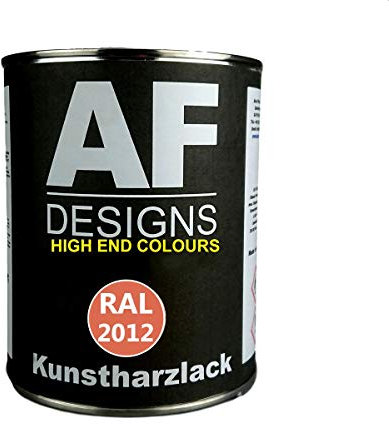 1 Liter Kunstharz Lack Buntlack Kunstharzlack RAL2011 TIEFORANGE seidenmatt