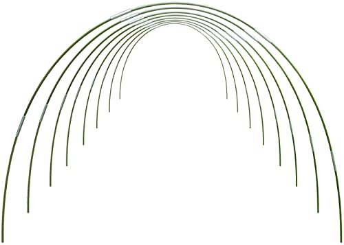 Hoop House Gewächshaus Hoops Gartenreifen für Hochbeete für Reihenabdeckung Hoops Drahtreifen Garten Hoop Haus Kit Super Reifen für Gartenbeete (40 Packungen, Gartenbeet 0,85–1,30m Breite)
