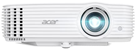 Acer P1657Ki DLP Beamer (WUXGA (1.920 x 1.200 Pixel) 4.800 ANSI Lumen, 10.000:1 Kontrast, 3D, Keystone, 1x 10 Watt Lautsprecher, HDMI (HDCP)) weiß, Business/Education