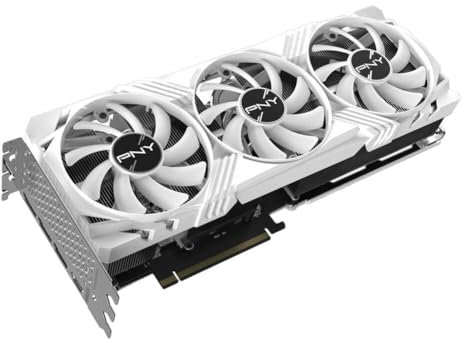 Carte+Graphique+Nvidia+PNY+GeForce+RTX+4070+Ti+Verto+White+12Go