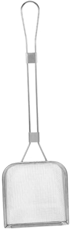 Alipis Espumadera Fina De Malla Cuadrada De Acero Inoxidable Cucharón Para Freír Colador De Cocina De Metal Espumadera De Aceite Para Cocinar Utensilios De Cocina Para Freír