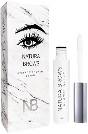 NATURA BROWS Augenbrauenserum Augenbraue Wachstum Serum-Augenbrauen-Wachstumsserum Augenbrauen-Dickere und Vollere Augenbrauen- Keine Prostaglandine- Natürliche Augenbrauenserum - Schnelles Ergebnis