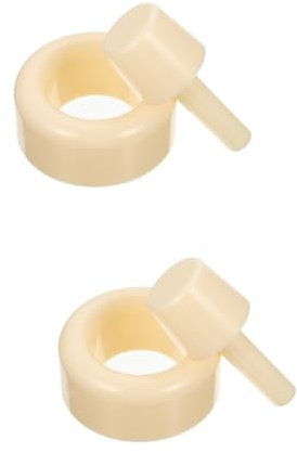 TOPBATHY 2 Sätze Eiswaffelform Eisbecher Für Kinder Eisform Selber Machen Eistüte Waffelformschale Waffelformer Diy-werkzeuge Eisbereiter-kit Cannoli-formen Teigrollen Waffeln Plastik Weiß