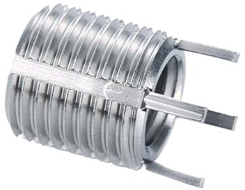 Inserts filetés Adaptateurs de filetage Écrou de réduction de manchon ， M2-M4 ~ M20-M30 Insert de réparation de filetage en acier inoxydable 303 Douille autotaraudeuse avec écrous à manchon à vis(M2.5