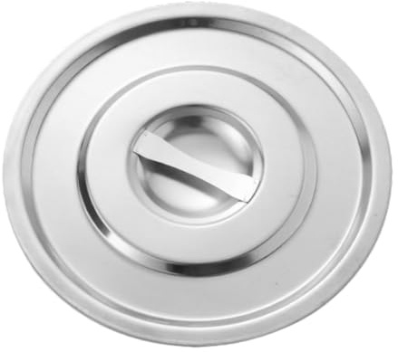 Fenteer Topfdeckel -Topfabdeckung mit professionellem Haushalt Ersatzgebiet Kochgeschirr Deckel Ölschüssel Deckel für Pfanne, 25cm