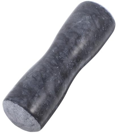 Cabilock Varilla de Amolar Mortero de Piedra para Cocina y Laboratorio Herramienta de Mano Mortero para Moler Ajo y Especias