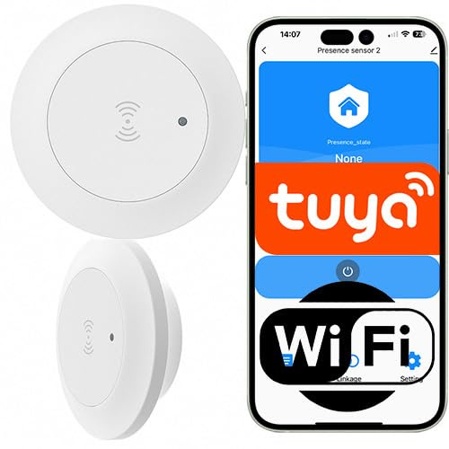 Sone Smart One WLAN Präsenzmelder Aufputz Tuya Smart Life 24GHz mmWave WiFi | Anwesenheitssensor, Radar, Bewegungserkennung, Deckenmontage, Innenbereich