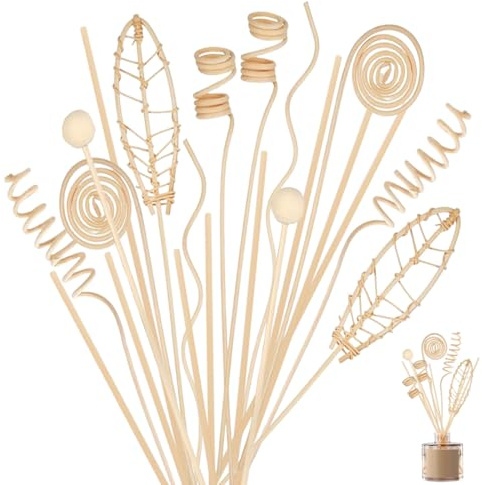 LACHT 10 Pezzi Bastoncini Per Diffusori, Diffusore Bastoncini, Profumatore Bastoncini, Bastoncini Per Aroma, Casa, Ufficio, Hotel, Spa, Decorazione