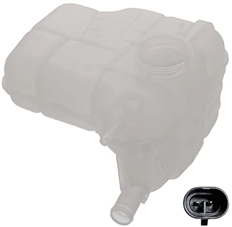 Febi bilstein 47902 Depósito de expansión del radiador con sensor, 1 pieza | Compatible con: Opel Astra H, Astra H Caravan, Astra H Kast/Kombi, Astra J, Astra J, Caravan, Astra J GTC