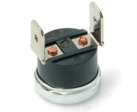 Termostato bimetálico a pastilla 60 °C contacto N.A. (normalmente abierto) 230 V