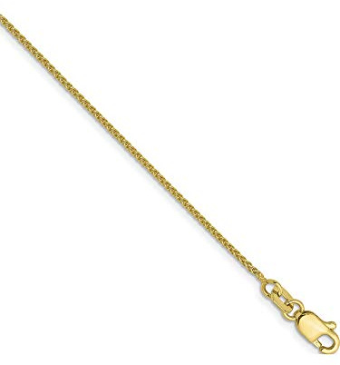 10K Yellow Gold Leslie's 1Mm Wheat Chain (Length=9) (Width=1)