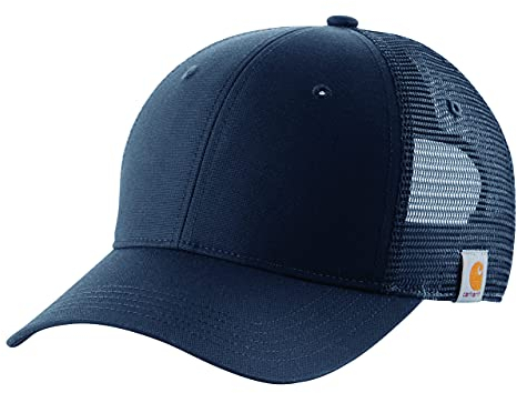 Carhartt Herren Canvas Mesh-Back Cap Baseballkappe, Midnight, Einheitsgröße