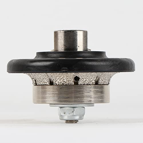 Raizi B-Typ Demi-Bullnose/Roundover Diamant-Handprofiler/Frässtifte für Granit-Arbeitsplatten (B7 (7 mm))