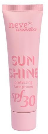 Neve Cosmetics primer perfezionante protettivo, senza siliconi, con protezione spf 30 | SunShine Primer spf 30