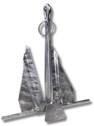 Tie Down Engineering 5HQ Hooker Quik-Set Anker | 1,6 kg | Bootsanker mit 54,4 kg Haltekraft | Bootszubehör | Teil-ID:95006L