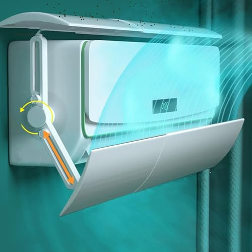 Universale Regolabile Aria Condizionata Deflettore,deflettori Anti-vento Retrattili Del Parabrezza Del Condizionatore D'aria,home/Office Anti Diretto Che Soffia Parabrezza Guida Del Vento