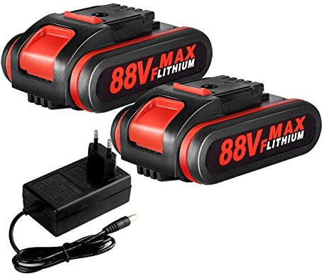 Tagliaerba, tagliaerba, tagliasiepi Batteria ricaricabile agli ioni di litio 88VF1500mAh for sega elettrica a batteria sega alternativa a batteria for 36VF 48VF ​​88VF per la cura del giardino e del p