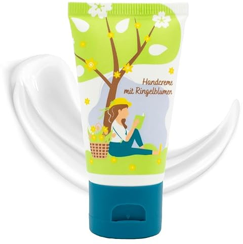 kda 10x Handcreme mit Ringelblumen 30 ml im Frühlings Design - Frühlingsdition Frühling frisch Körperpflege Handbalsam Handpflege für rissige spröde Hände Pflege Unterwegs Geschenk Kleinigkeit (10)