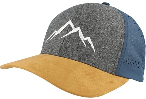 Eisley Unisex Monte Cap Mit UPF50+ Atmungsaktiv & Schnell Trocknend Klettverschluss, Dark Denim, Einheitsgröße EU