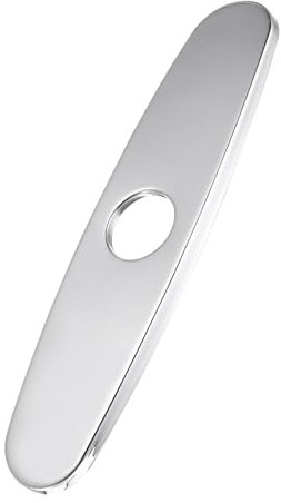 Homoyoyo Edelstahl Küchenarmatur Abdeckplatte 8 Zoll Lochblende Für Spülbecken Küchenspüle Zubehör Für Einlocharmaturen
