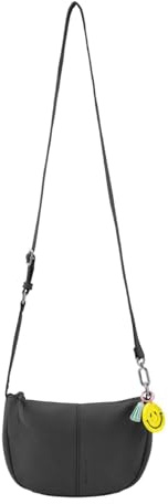 FREDsBRUDER Take A Smile Halfmoon Bag Black