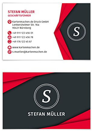 1000 x Visitenkarten individuell eigener Inhalt personalisiert Karte - Transport Fahrzeug Auto Autohändler