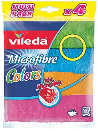 vileda Microfaser Allzwecktuch Colors 4er