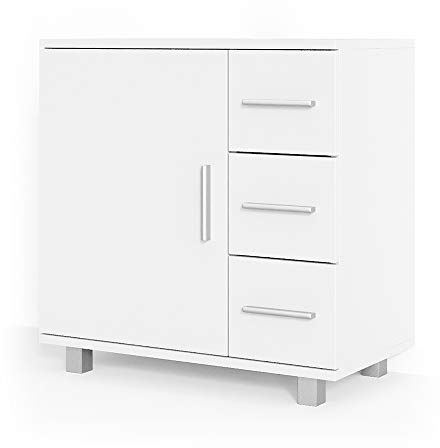Vicco Mueble bajo Lavabo Ilias, Blanco, 60 x 60.8 cm