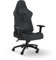 Corsair TC100 RELAXED Gaming Chair - Fabric - Racing-Inspired Design - Lumbar Pillow - Detachable Memory Foam Neck Pillow - Adjustable Seat Height - Adjustable Armrests - Grey & Black