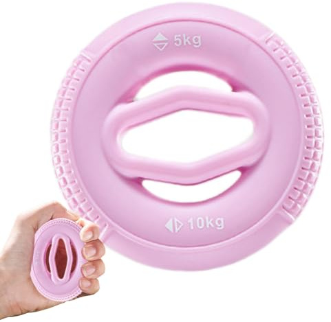 Handgriffstärkungsring, Griffstärketrainer - Silikon-Handgreifer,Handtrainer, Grifftrainer, Fingertrainer, Unterarm-Grifftraining, Unterarmtrainer