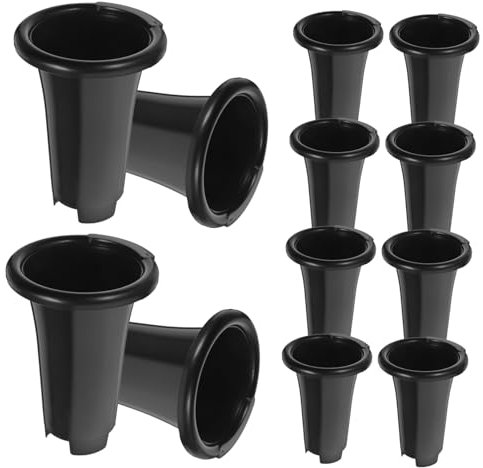 KITANDOVE 12pièces Pots De Plastique pour Orchidées Pots De Culture Respirants avec Drainage pour Plantes Et Décoration Intérieur