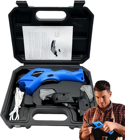 Elettriche Senza Filo Utensile a Batteria Ricaricabile | Tagliacartone Elettrico per Casa Giardino Tessuto Carta Cartone Tappeto Schiuma Carta da Parati Fai da Te