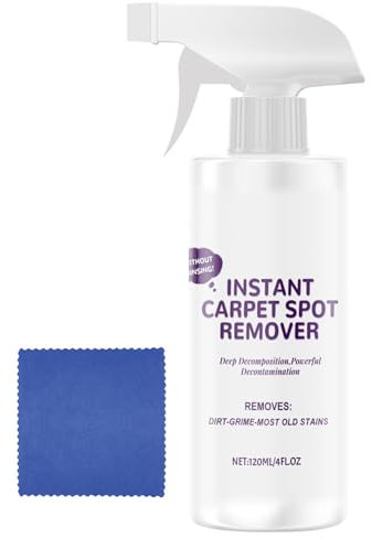 Quitamanchas Para Alfombras,Limpiador Espuma Rápido para Mascotas 4oz - Líquido De Limpieza Con Penetración Profunda, Eliminación Rápida De Suciedad