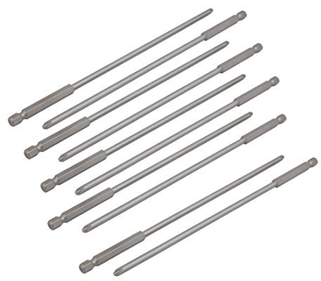 Aexit Queue hex 1/4 200mm Long 4,5mm tournevis cruciforme PH1 Bit magnéto 513D472